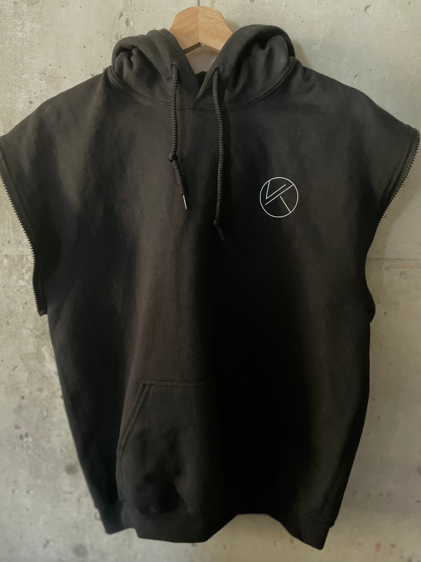 Unisex Black & Tan Pullover Hoodie