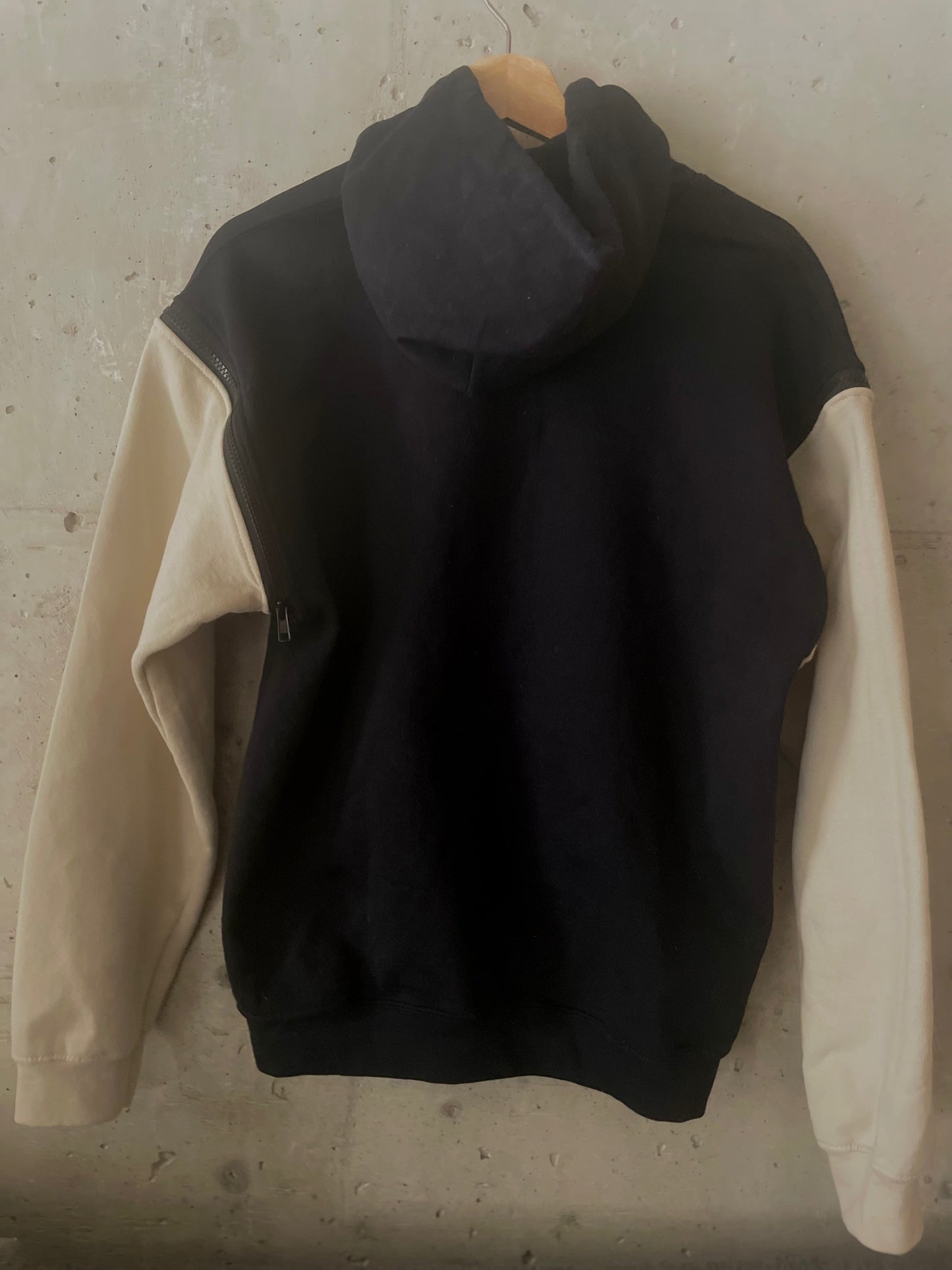 Unisex Black & Tan Pullover Hoodie